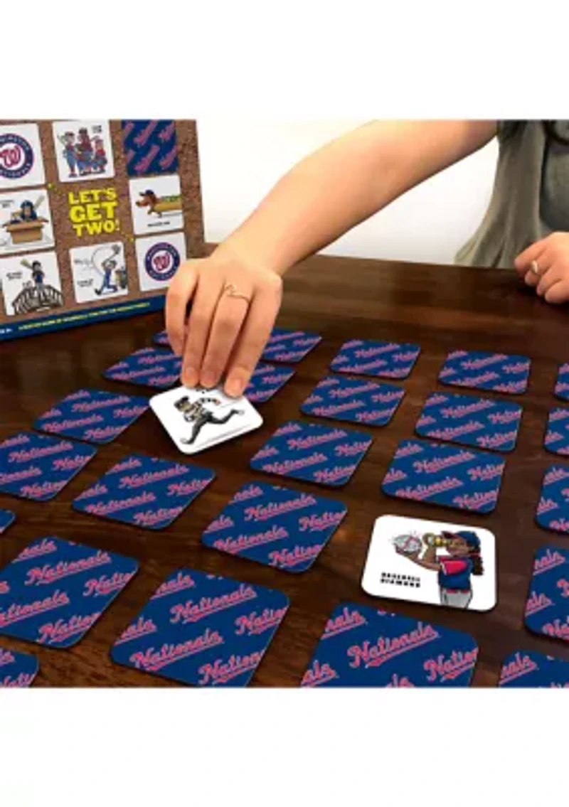 YouTheFan MLB Washington Nationals Licensed Memory Match Game