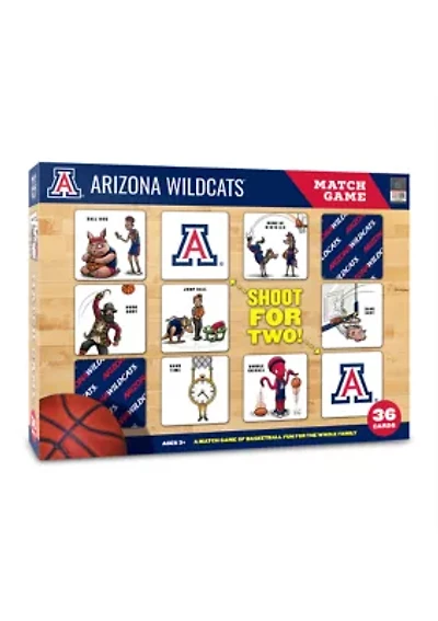 YouTheFan NCAA Arizona Wildcats Licensed Memory Match Game