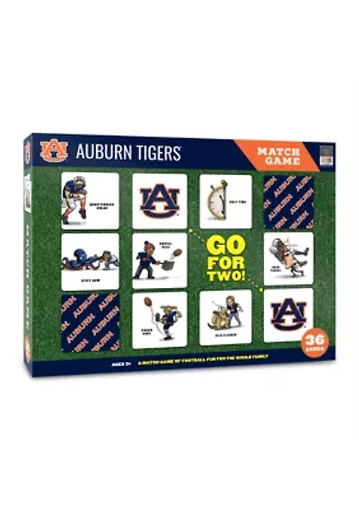 YouTheFan NCAA Auburn Tigers Licensed Memory Match Game