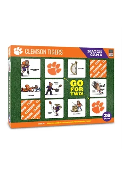 YouTheFan NCAA Clemson Tigers Licensed Memory Match Game