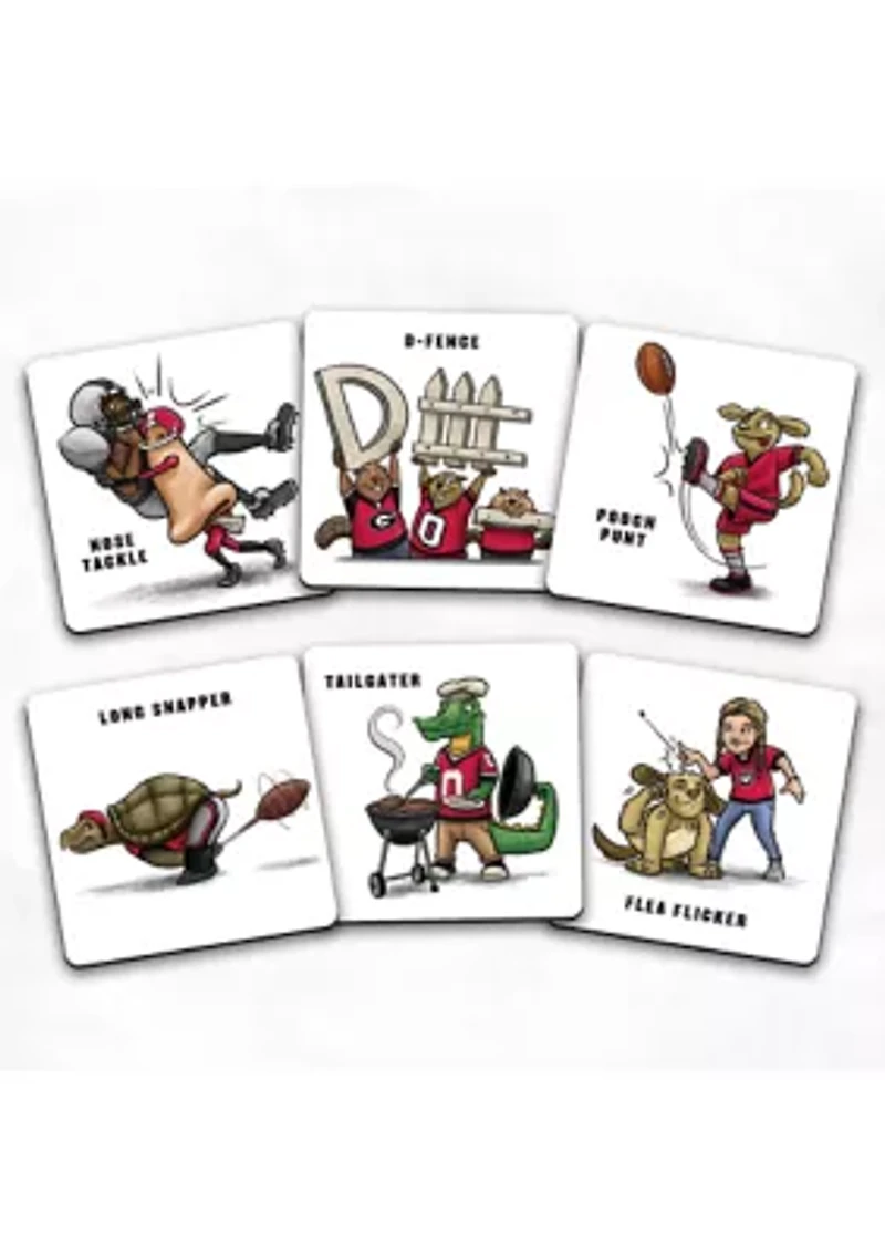 NCAA Georgia Bulldogs Licensed Memory Match Game