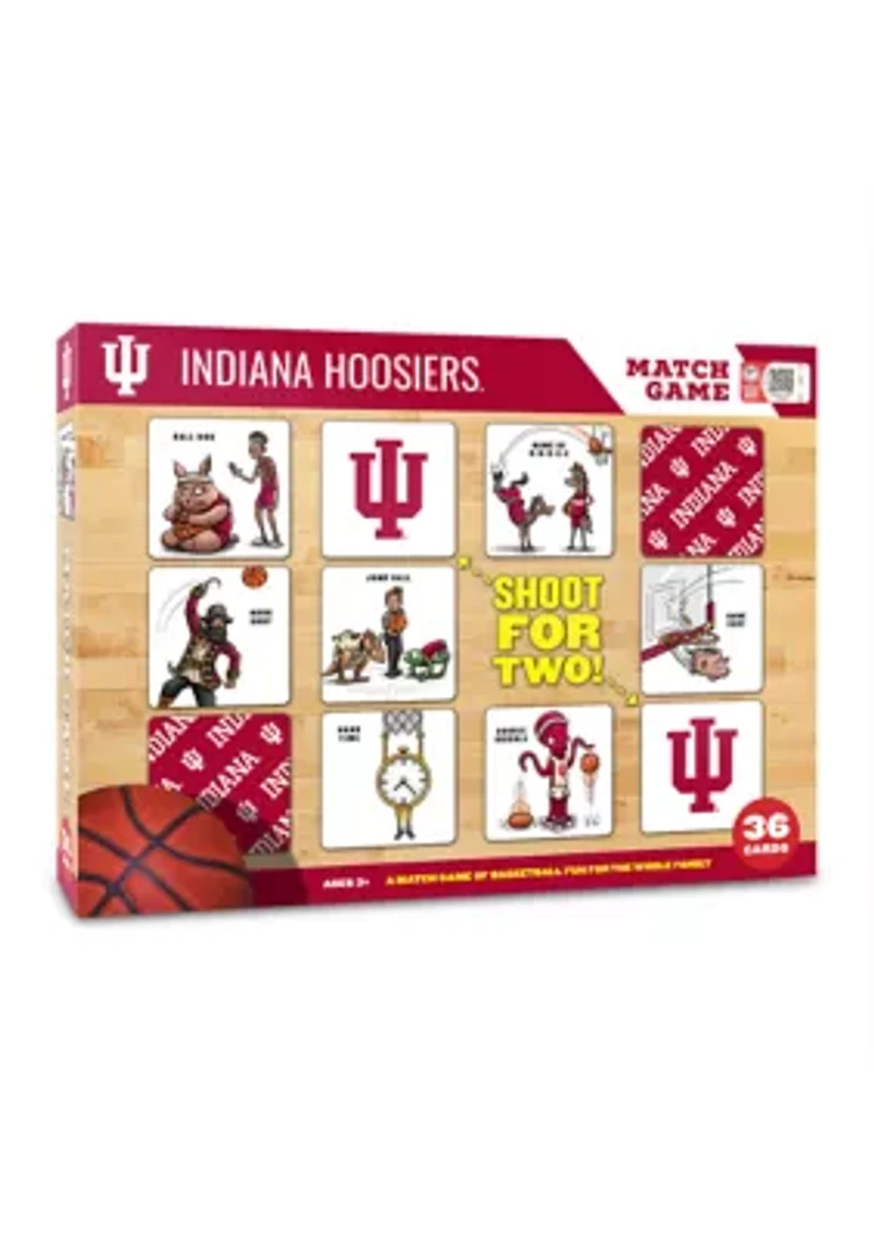 YouTheFan NCAA Indiana Hoosiers Licensed Memory Match Game