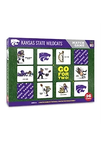 YouTheFan NCAA Kansas State Wildcats Licensed Memory Match Game