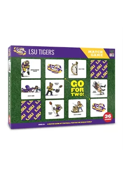 YouTheFan NCAA LSU Tigers Licensed Memory Match Game