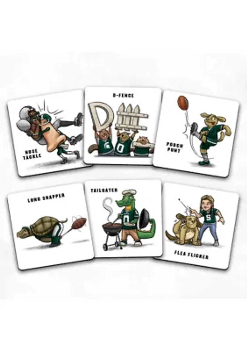 YouTheFan NCAA Michigan State Spartans Licensed Memory Match Game