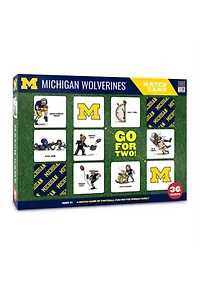 YouTheFan NCAA Michigan Wolverines Licensed Memory Match Game