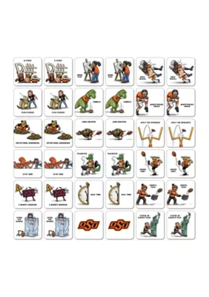 YouTheFan NCAA Oklahoma State Cowboys Licensed Memory Match Game