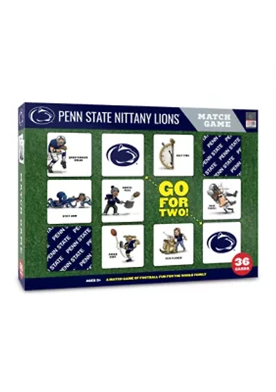 YouTheFan NCAA Penn State Nittany Lions Licensed Memory Match Game