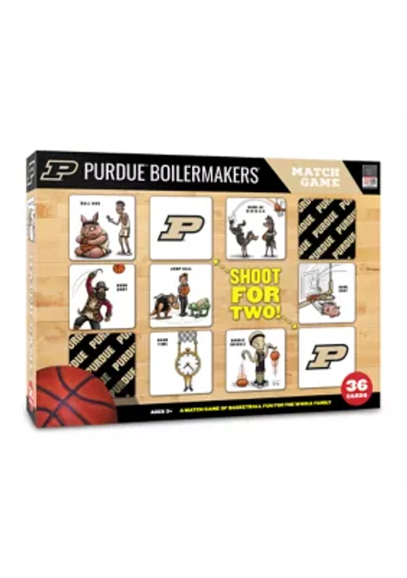 YouTheFan NCAA Purdue Boilermakers Licensed Memory Match Game