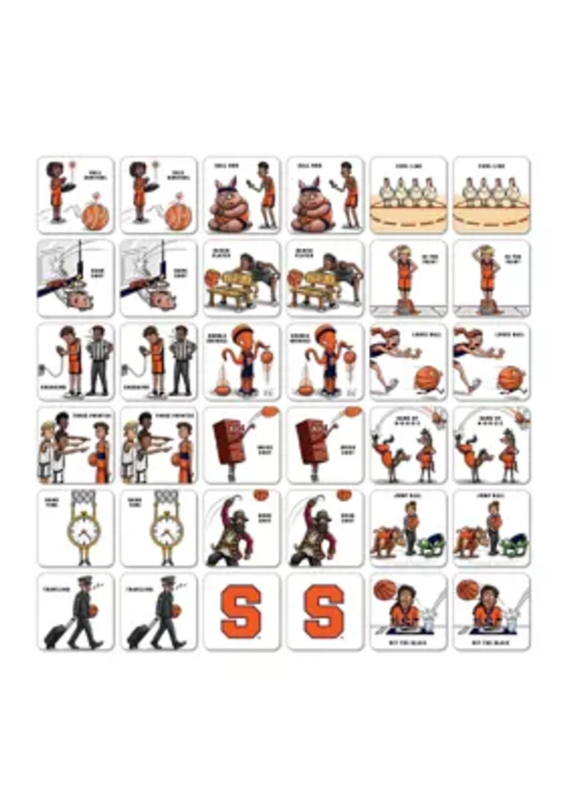 YouTheFan NCAA Syracuse Orange Licensed Memory Match Game