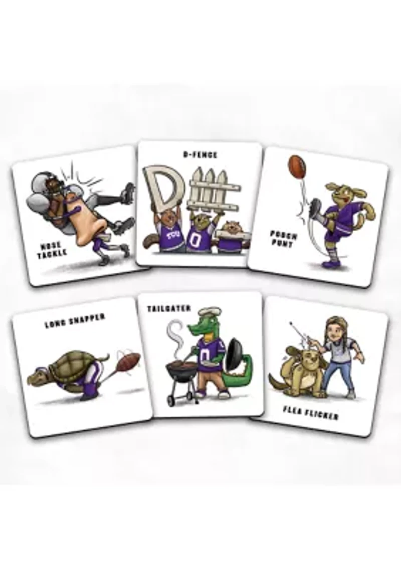 YouTheFan NCAA TCU Horned Frogs Licensed Memory Match Game