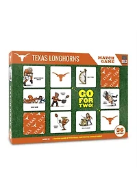 YouTheFan NCAA Texas Longhorns Licensed Memory Match Game