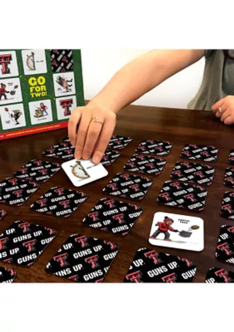 YouTheFan NCAA Texas Tech Red Raiders Licensed Memory Match Game