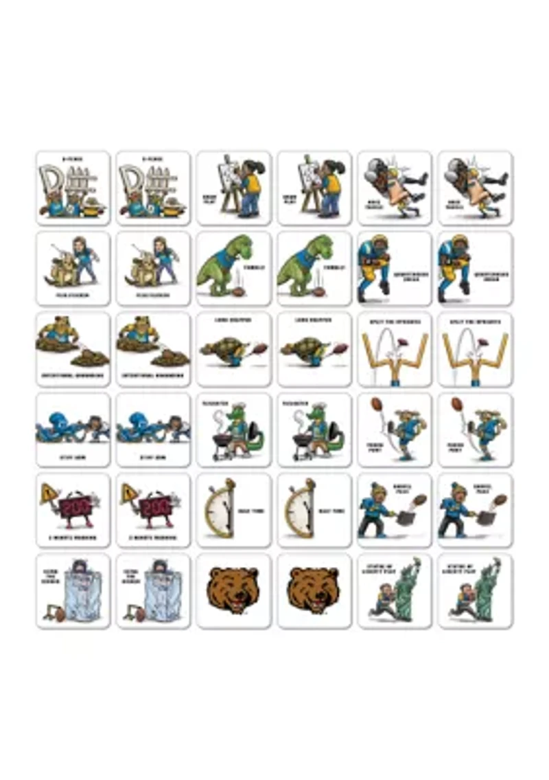 YouTheFan NCAA UCLA Bruins Licensed Memory Match Game