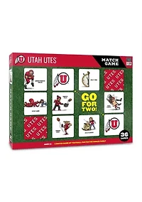 YouTheFan NCAA Utah Utes Licensed Memory Match Game