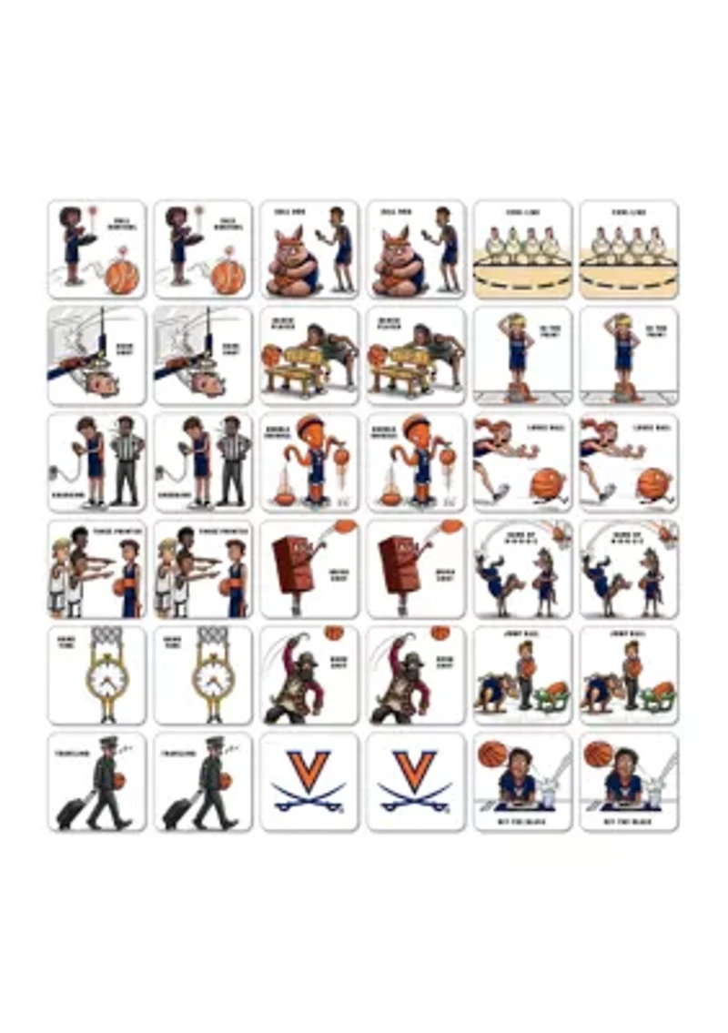 YouTheFan NCAA Virginia Cavaliers Licensed Memory Match Game