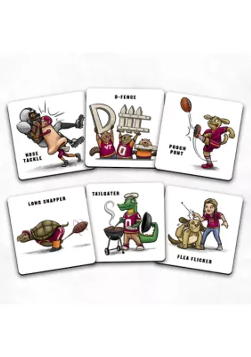 YouTheFan NCAA Virginia Tech Hokies Licensed Memory Match Game