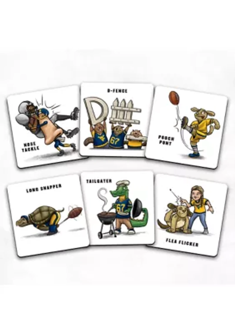 YouTheFan NCAA West Virginia Mountaineers Licensed Memory Match Game