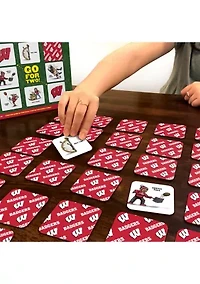 NCAA Wisconsin Badgers Licensed Memory Match Game