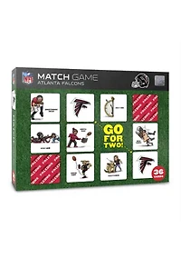 YouTheFan NFL Atlanta Falcons Licensed Memory Match Game