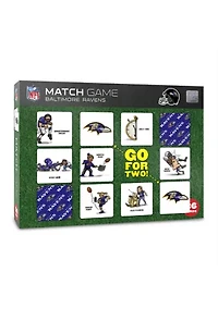 YouTheFan NFL Baltimore Ravens Licensed Memory Match Game