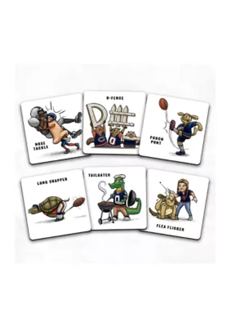 YouTheFan NFL Chicago Bears Licensed Memory Match Game