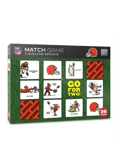 YouTheFan NFL Cleveland Browns Licensed Memory Match Game