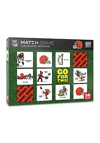 YouTheFan NFL Cleveland Browns Licensed Memory Match Game