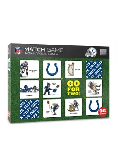 YouTheFan NFL Indianapolis Colts Licensed Memory Match Game