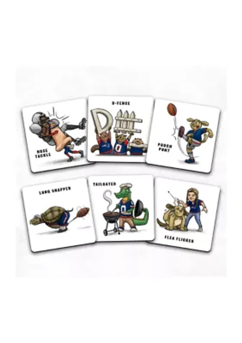 YouTheFan NFL New England Patriots Licensed Memory Match Game