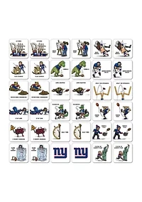 YouTheFan NFL New York Giants Licensed Memory Match Game