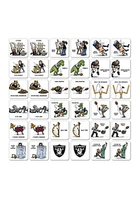 Oakland Raiders YouTheFan NFL Las Vegas Raiders Licensed Memory Match Game