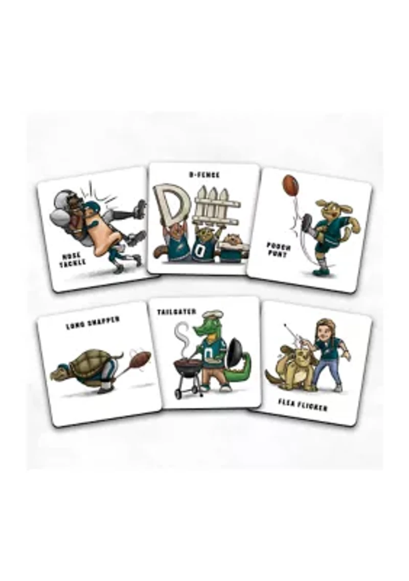 YouTheFan NFL Philadelphia Eagles Licensed Memory Match Game