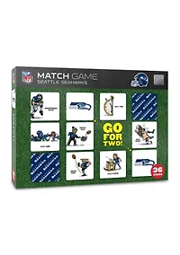 YouTheFan NFL Seattle Seahawks Licensed Memory Match Game