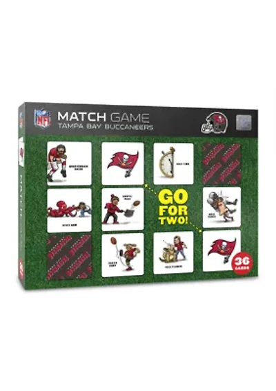 YouTheFan NFL Tampa Bay Buccaneers Licensed Memory Match Game