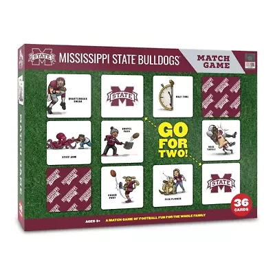 Mississippi State Bulldogs YouTheFan NCAA Mississippi State Licensed Memory Match Game