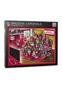 YouTheFan NFL Arizona Cardinals Purebred Fans 500pc Puzzle - "A Real Nailbiter"