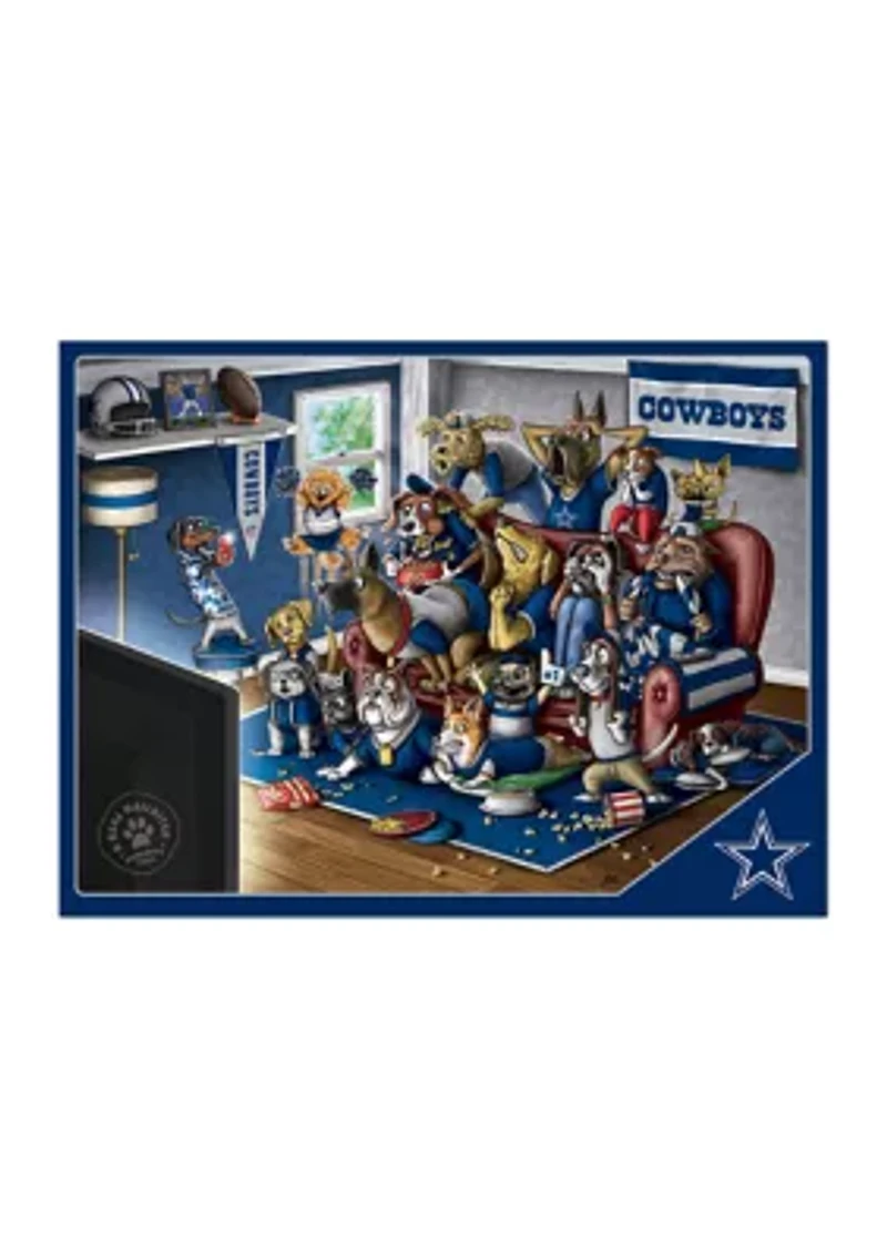 YouTheFan NFL Dallas Cowboys Purebred Fans 500pc Puzzle - "A Real Nailbiter"