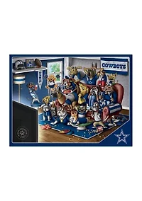 YouTheFan NFL Dallas Cowboys Purebred Fans 500pc Puzzle - "A Real Nailbiter"
