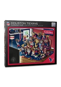 YouTheFan NFL Houston Texans Purebred Fans 500pc Puzzle - "A Real Nailbiter"