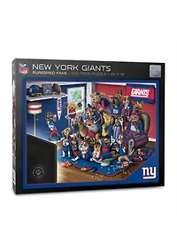 YouTheFan NFL New York Giants Purebred Fans 500pc Puzzle - "A Real Nailbiter"