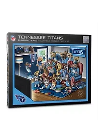 YouTheFan NFL Tennessee Titans Purebred Fans 500pc Puzzle - "A Real Nailbiter"