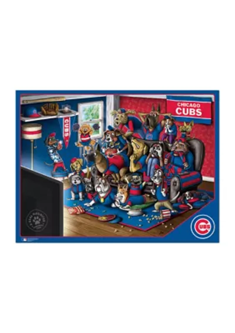 YouTheFan MLB Chicago Cubs Purebred Fans 500pc Puzzle - "A Real Nailbiter"