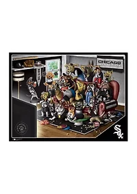YouTheFan MLB Chicago White Sox Purebred Fans 500pc Puzzle - "A Real Nailbiter"