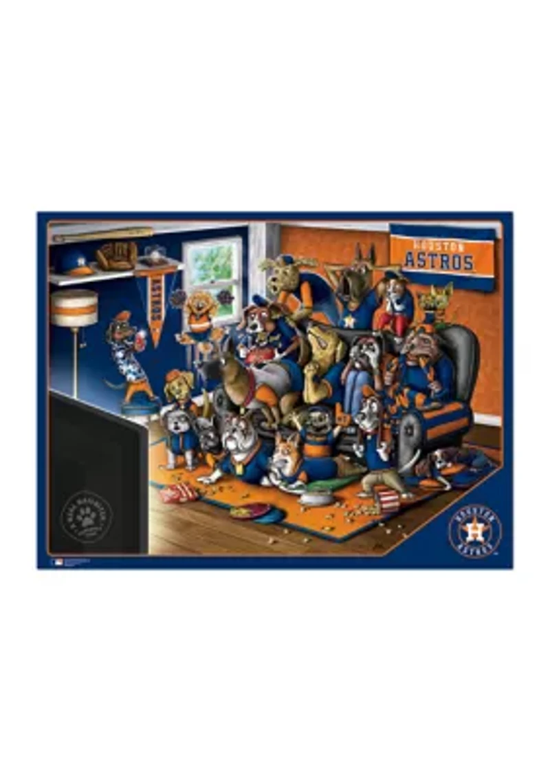 YouTheFan MLB Houston Astros Purebred Fans 500pc Puzzle - "A Real Nailbiter"
