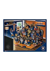 YouTheFan MLB Houston Astros Purebred Fans 500pc Puzzle - "A Real Nailbiter"