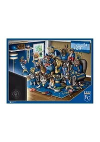 YouTheFan MLB Kansas City Royals Purebred Fans 500pc Puzzle - "A Real Nailbiter"