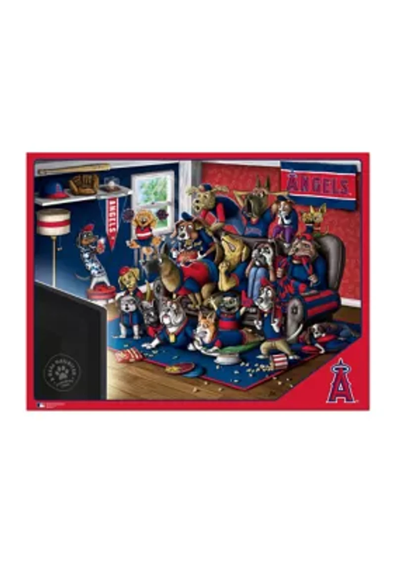 YouTheFan MLB Los Angeles Angels Purebred Fans 500pc Puzzle - "A Real Nailbiter"
