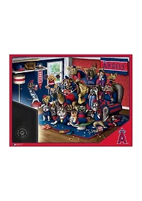 YouTheFan MLB Los Angeles Angels Purebred Fans 500pc Puzzle - "A Real Nailbiter"