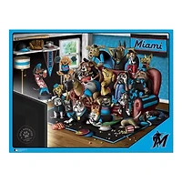 YouTheFan MLB Miami Marlins Purebred Fans 500pc Puzzle - "A Real Nailbiter"